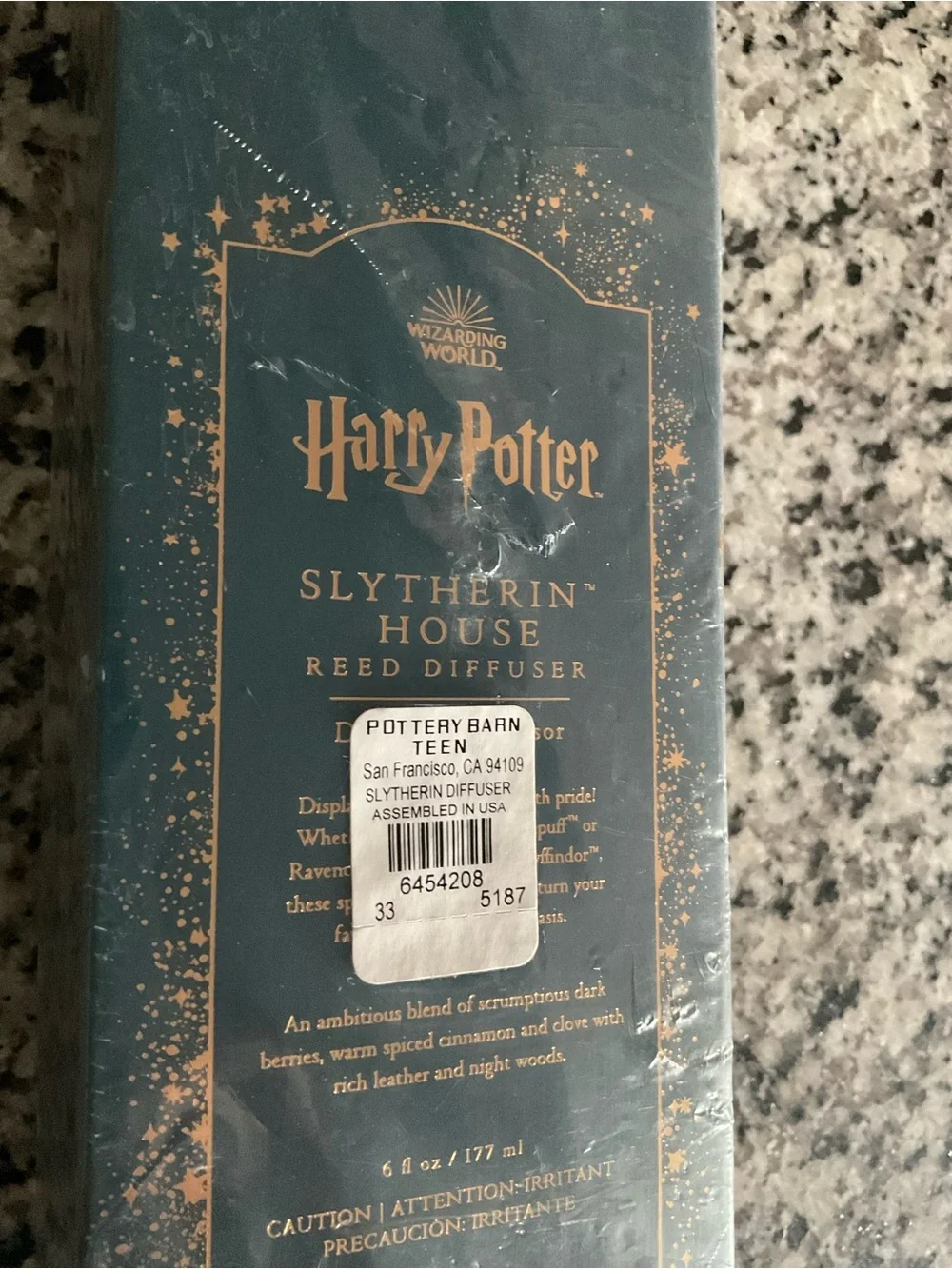 Pottery Barn Harry Potter Slytherin House Reed Diffuser